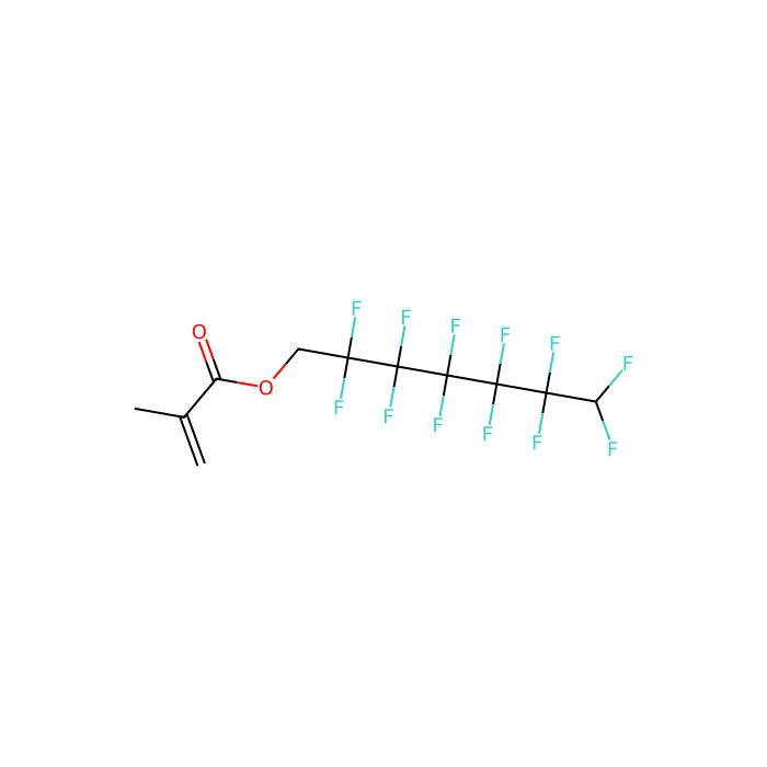 2,2,3,3,4,4,5,5,6,6,7,7-Dodecafluoroheptyl Methacrylate (stabilized with TBC) - ≥96%, mixture of isomers CAS No(2261-99-6) by Aladdin Scientific