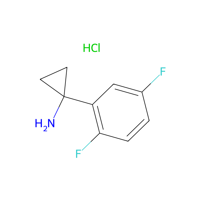 1-(2,5-difluorophenyl)cyclopropan-1-amine hydrochloride - ≥99% CAS No(1269397-45-6) by Aladdin Scientific