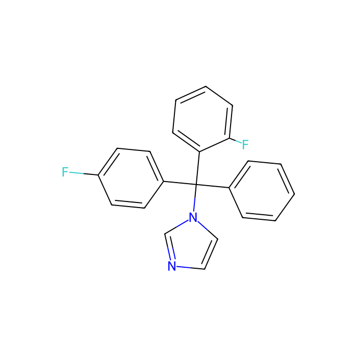 1-[(2-Fluorophenyl)(4-fluorophenyl)(phenyl)methyl]imidazole - ≥95% CAS No(119006-77-8) by Aladdin Scientific