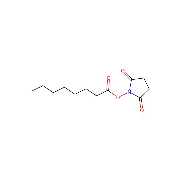 2,5-Dioxopyrrolidin-1-yl octanoate - ≥97% CAS No(14464-30-3) by Aladdin Scientific