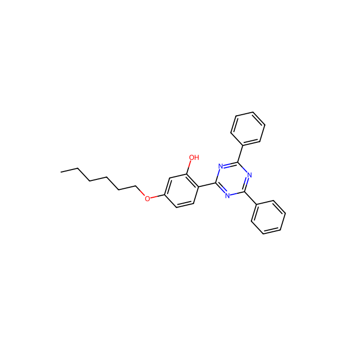 2-(4,6-Diphenyl-1,3,5-triazin-2-yl)-5-[(hexyl)oxy]-phenol - ≥99% CAS No(147315-50-2) by Aladdin Scientific