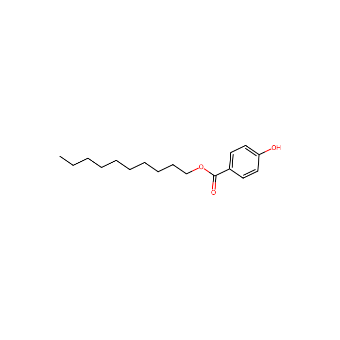 Decyl 4-hydroxybenzoate - ≥95% CAS No(69679-30-7) by Aladdin Scientific
