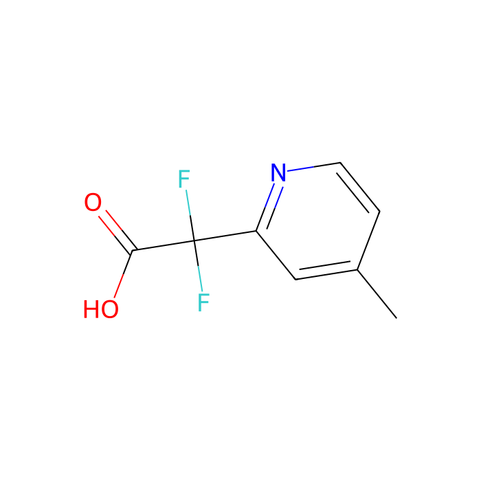 2,2-difluoro-2-(4-methylpyridin-2-yl)acetic acid - ≥93% CAS No(1781036-04-1) by Aladdin Scientific