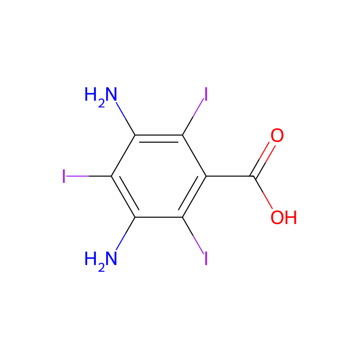 3,5-Diamino-2,4,6-triiodobenzoic Acid - ≥97% CAS No(5505-16-8) by Aladdin Scientific