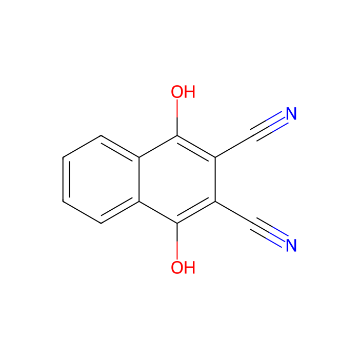 1,4-Dihydroxy-2,3-naphthalenedicarbonitrile - ≥95% CAS No(1018-79-7) by Aladdin Scientific