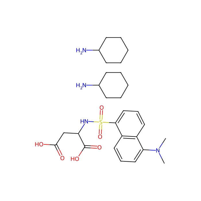 Dansyl-L-aspartic acid bis(cyclohexylammonium) salt - ≥95% CAS No(53332-29-9) by Aladdin Scientific