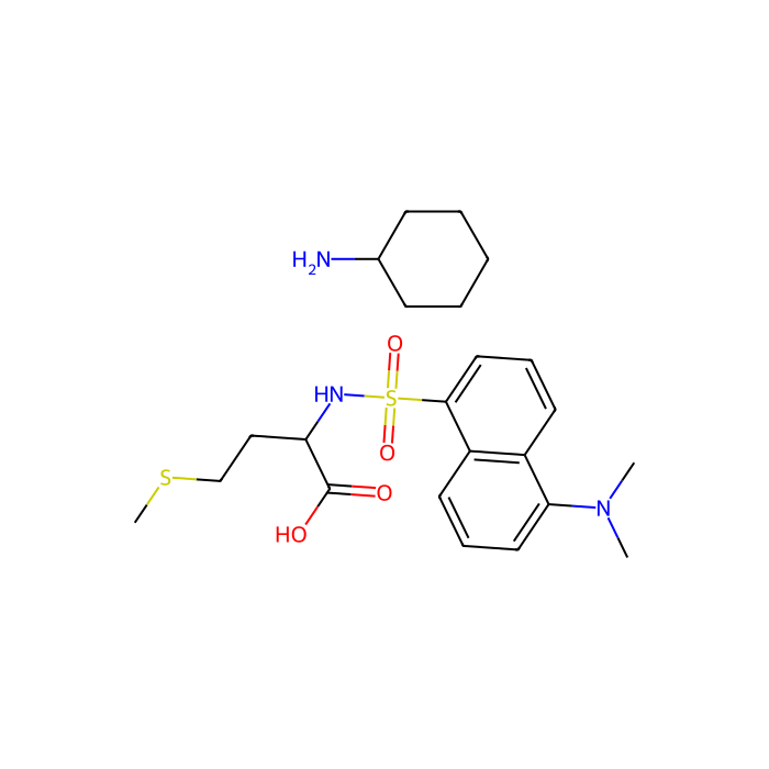 Dansyl-DL-methionine cyclohexylammonium salt - ≥98% CAS No(42808-13-9) by Aladdin Scientific