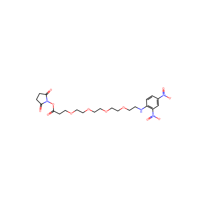 DNP-PEG4-NHS ester - ≥95% CAS No(858126-78-0) by Aladdin Scientific