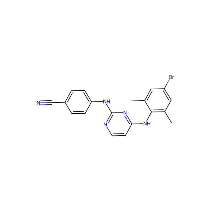 Despropenenitrile Bromo Rilpivirine - ≥97% CAS No(374067-85-3) by Aladdin Scientific