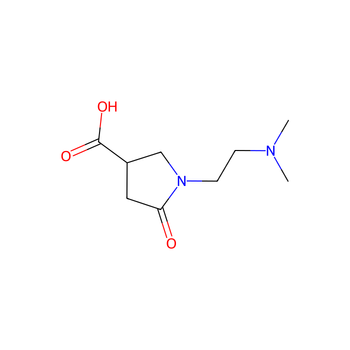 1-[2-(dimethylamino)ethyl]-5-oxopyrrolidine-3-carboxylic acid - ≥97% CAS No(856437-22-4) by Aladdin Scientific