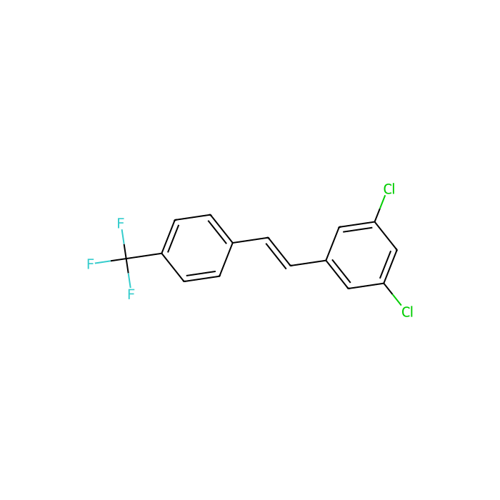 1,3-dichloro-5-{(E)-2-[4-(trifluoromethyl)phenyl]ethenyl}benzene - ≥98% CAS No(688348-33-6) by Aladdin Scientific