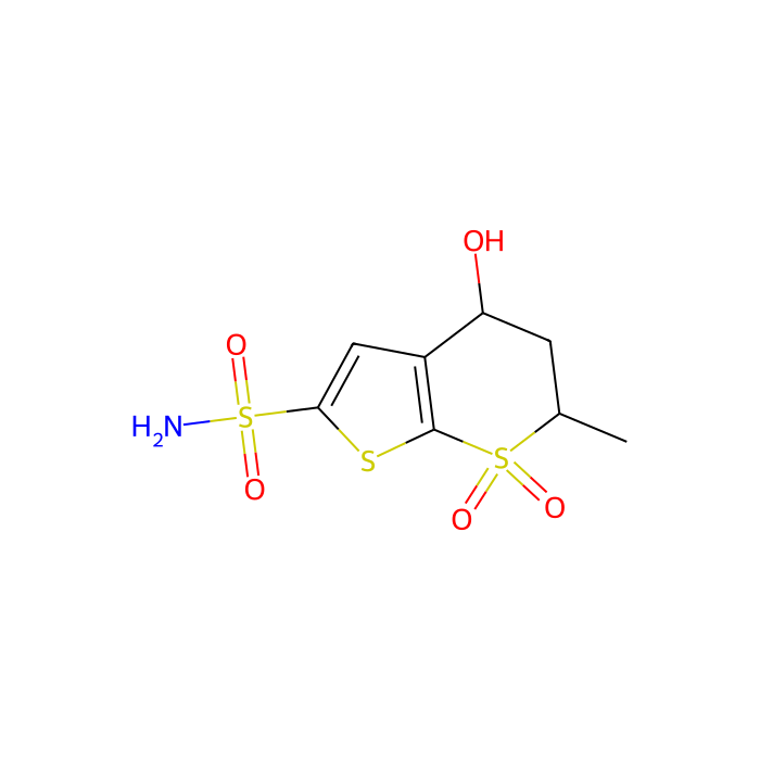 5,6-Dihydro-4-hydroxy-6-methyl-4H-thieno[2,3-b]thiopyran-2-sulfonamide 7,7-Dioxide - ≥95% CAS No(120279-26-7) by Aladdin Scientific