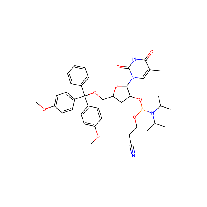 3′-Deoxy-5′-O-DMT-5-methyluridine 2′-CE phosphoramidite -  CAS No(142103-12-6) by Aladdin Scientific