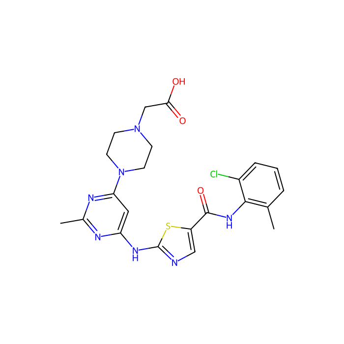 Dasatinib metabolite M6 - Moligand™,≥97% CAS No(910297-53-9) by Aladdin Scientific