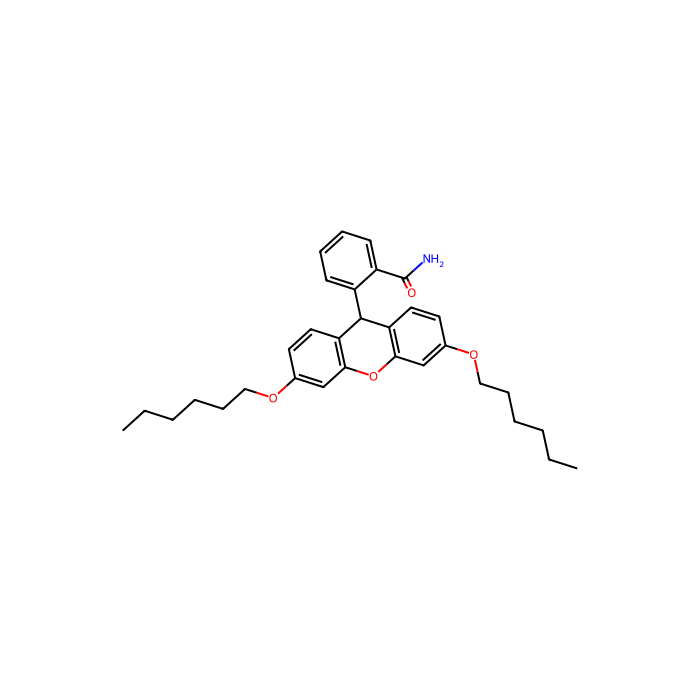 2-(3,6-Dihexyloxyxanthen-9-yl)benzamide - ≥97%(HPLC)(N) CAS No(1820618-83-4) by Aladdin Scientific