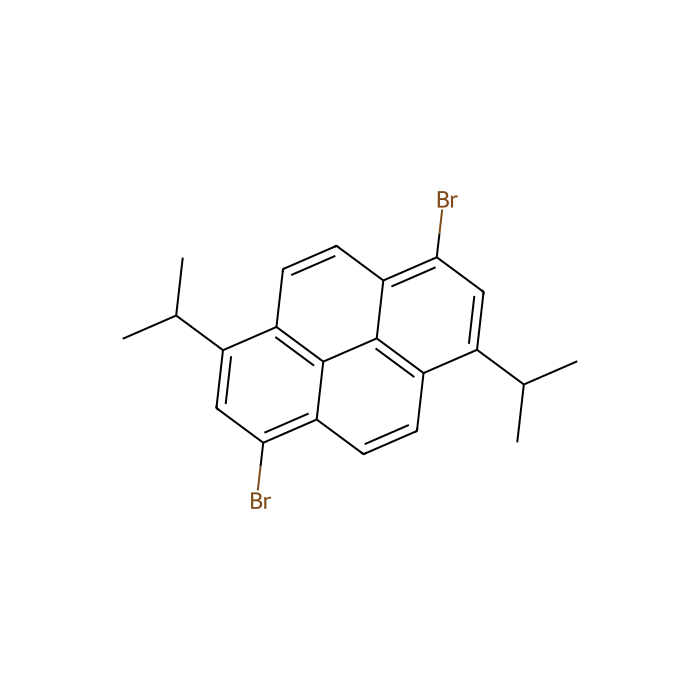 1,6-Dibromo-3,8-diisopropylpyrene - ≥98% CAS No(869340-02-3) by Aladdin Scientific