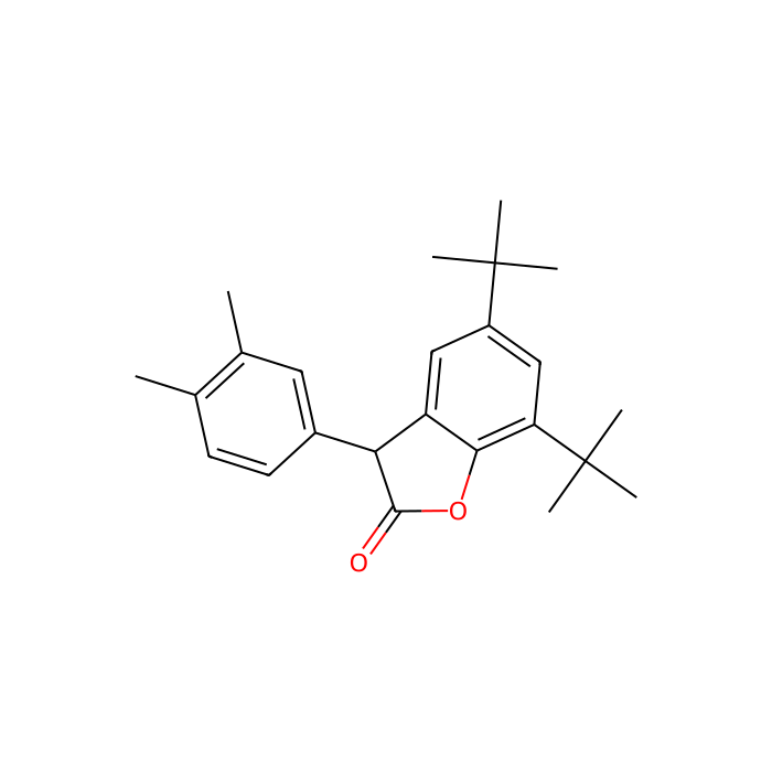 5,7-Di-tert-butyl-3-(3,4-dimethylphenyl)benzofuran-2(3H)-one - ≥98% CAS No(164391-52-0) by Aladdin Scientific