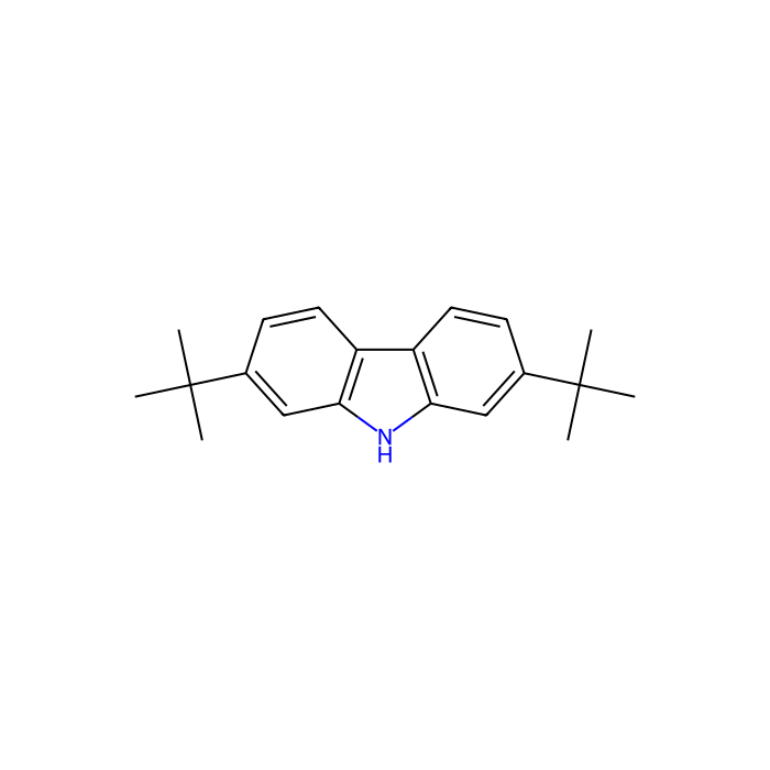 2,7-Di-tert-butyl-9H-carbazole - ≥98% CAS No(69386-35-2) by Aladdin Scientific
