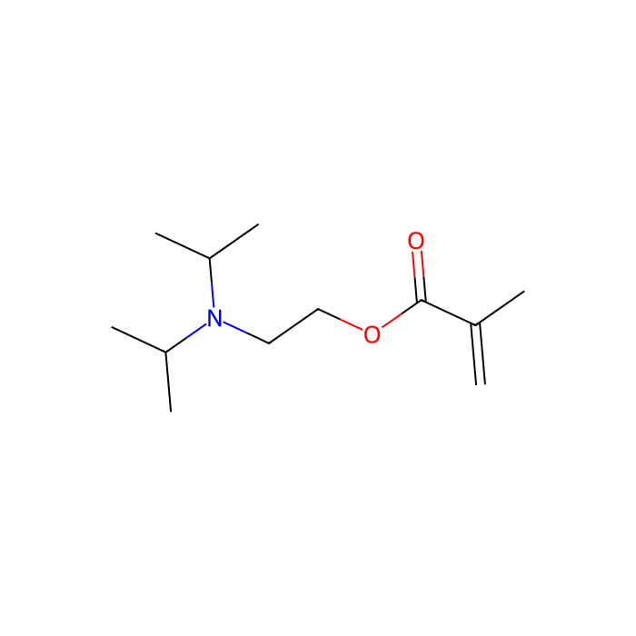2-(Diisopropylamino)ethyl Methacrylate（DPA） - ≥98%,Containing stabilizer MEHQ CAS No(16715-83-6) by Aladdin Scientific