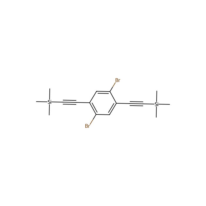 1,4-Dibromo-2,5-bis[2-(trimethylsilyl)ethynyl]benzene - ≥97% CAS No(478190-79-3) by Aladdin Scientific