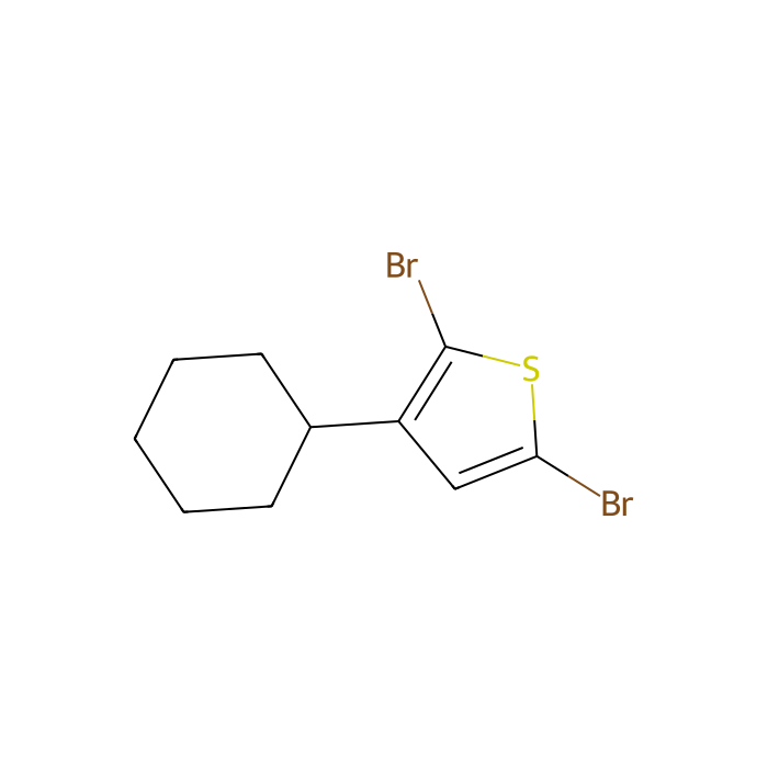 2,5-Dibromo-3-cyclohexylthiophene - ≥97% CAS No(302912-44-3) by Aladdin Scientific