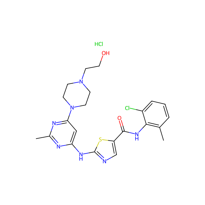 Dasatinib hydrochloride - ≥99% CAS No(854001-07-3) by Aladdin Scientific