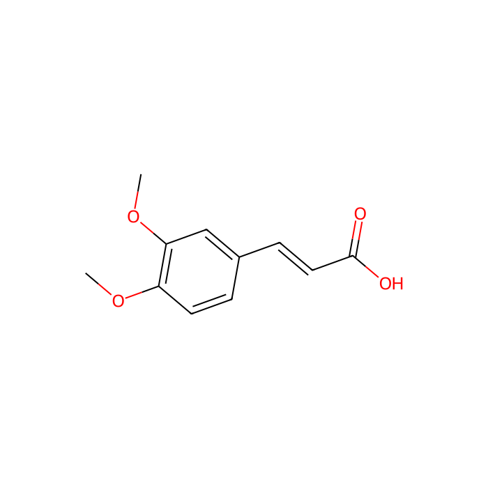 3,4-Dimethoxycinnamic acid - 10mM in DMSO CAS No(2316-26-9) by Aladdin Scientific