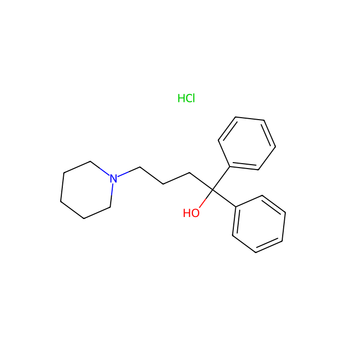 1,1-Diphenyl-4-piperidino-1-butanol Hydrochloride - 10mM in DMSO CAS No(3254-89-5) by Aladdin Scientific