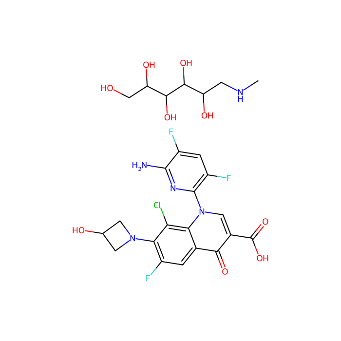 Delafloxacin Meglumine - 10mM in DMSO CAS No(352458-37-8) by Aladdin Scientific