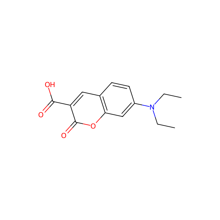 7-(Diethylamino)coumarin-3-carboxylic Acid - 10mM in DMSO CAS No(50995-74-9) by Aladdin Scientific