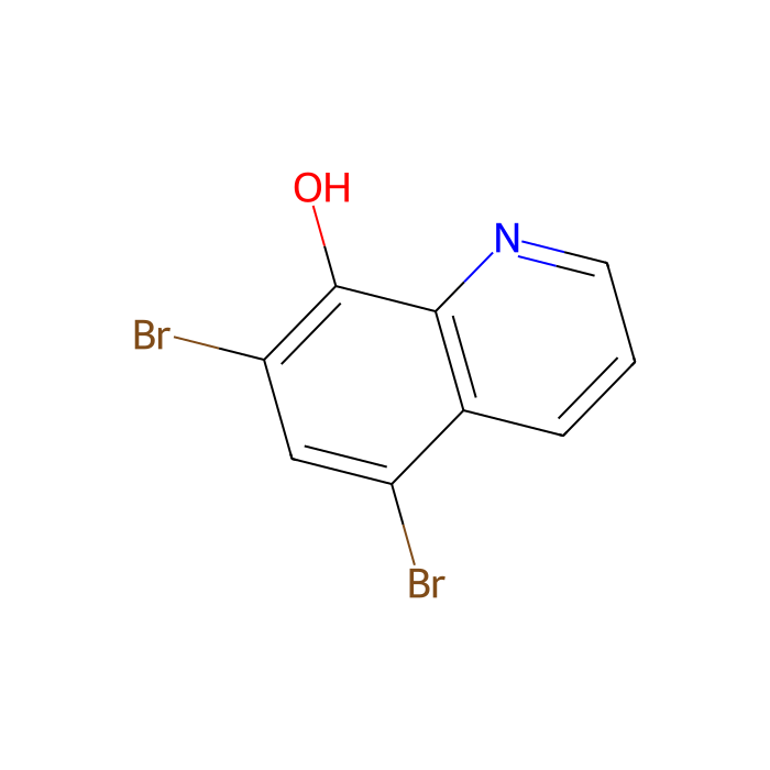 5,7-Dibromo-8-hydroxyquinoline - 10mM in DMSO CAS No(521-74-4) by Aladdin Scientific