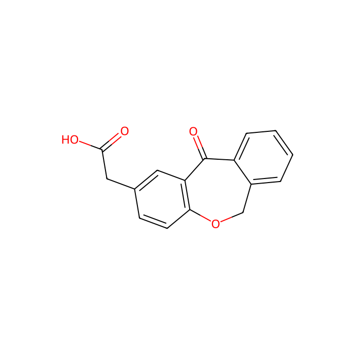 6,11-Dihydro-11-oxodibenzo[b,e]oxepin-2-acetic Acid - 10mM in DMSO CAS No(55453-87-7) by Aladdin Scientific