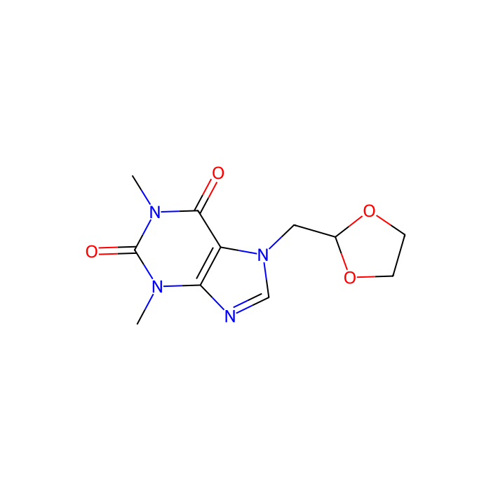 Doxofylline - 10mM in DMSO CAS No(69975-86-6) by Aladdin Scientific