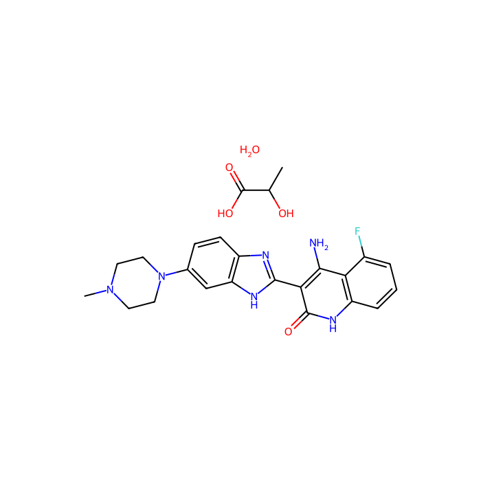 Dovitinib (TKI258) Lactate - 10mM in DMSO CAS No(915769-50-5) by Aladdin Scientific