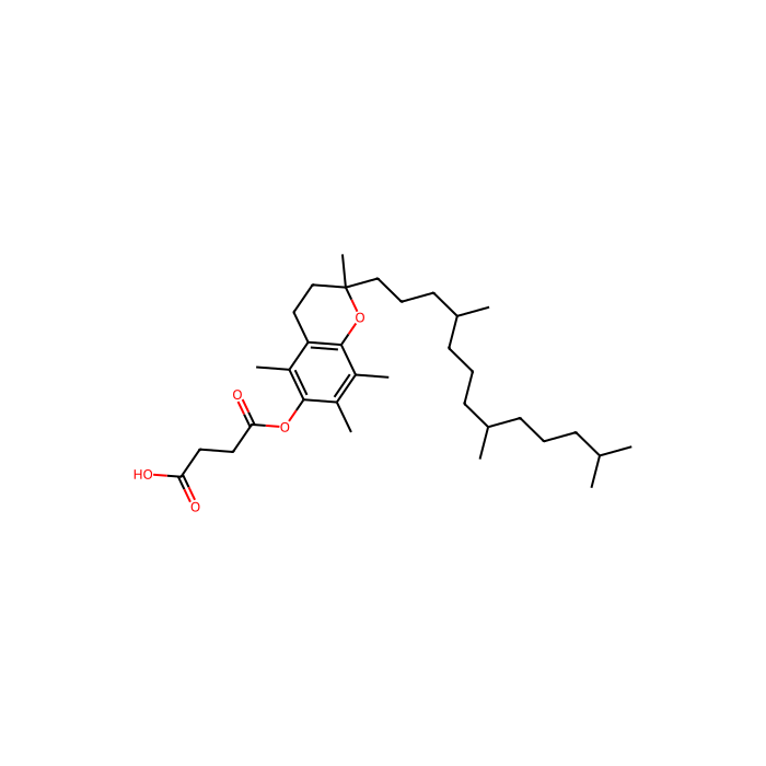 D-α-Tocopherol succinate - semisynthetic, 1210 IU/g CAS No(4345-03-3) by Aladdin Scientific