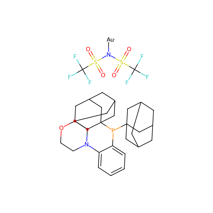 {4-[2-Di(1-adamantyl)phosphino]phenylmorpholine}gold(I) bis(trifluoromethanesulfonyl)imide - ≥97% CAS No(1631714-76-5) by Aladdin Scientific