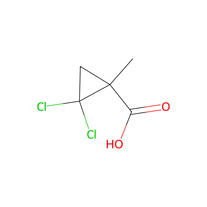2,2-Dichloro-1-methyl-cyclopropanecarboxylic acid - ≥98% CAS No(1447-14-9) by Aladdin Scientific