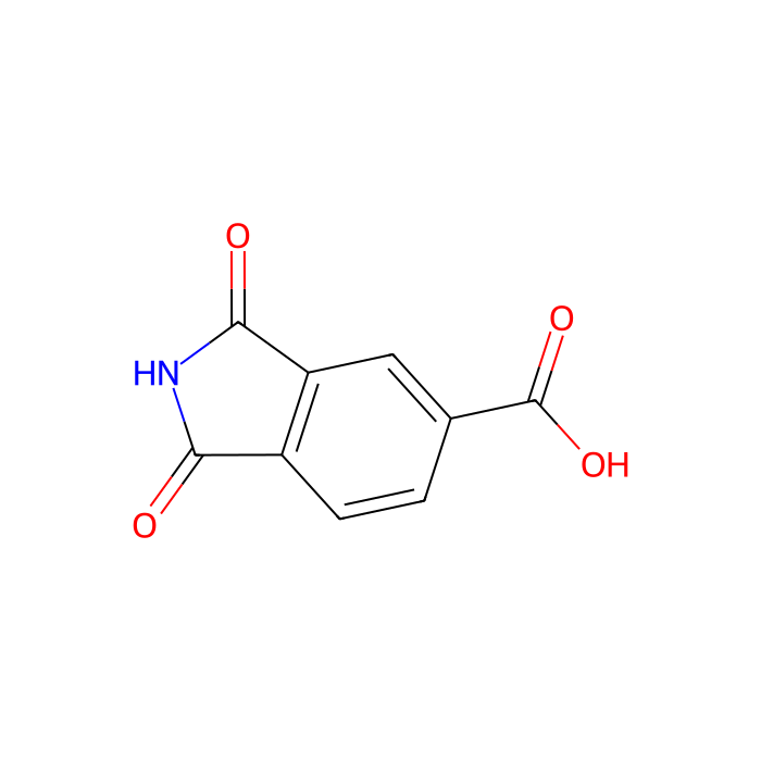 1,3-dioxo-2,3-dihydro-1H-isoindole-5-carboxylic a acid - Reagent grade CAS No(20262-55-9) by Aladdin Scientific