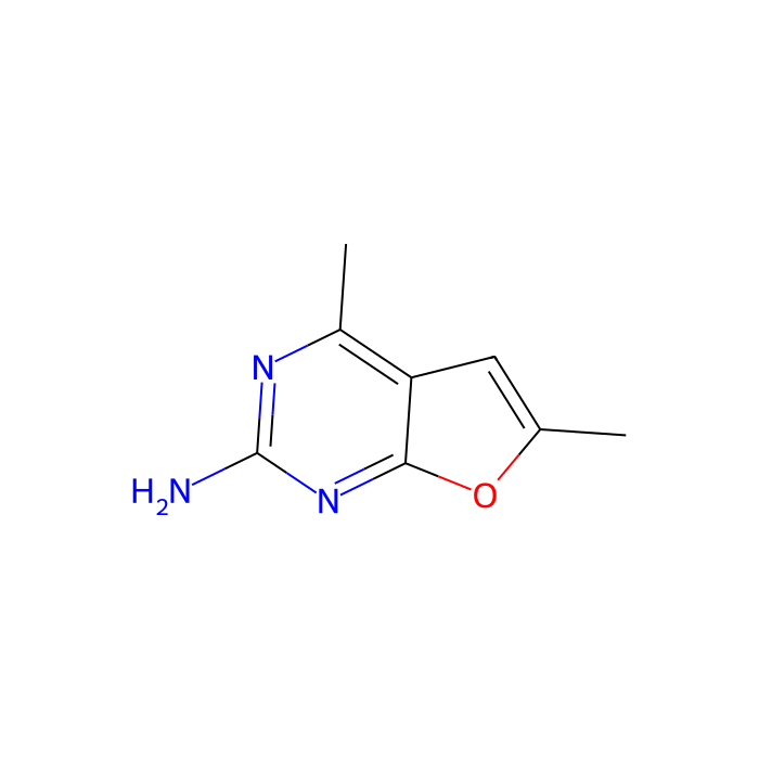 4,6-Dimethylfuro[2,3-d]pyrimidin-2-amine - Reagent grade CAS No(22727-43-1) by Aladdin Scientific