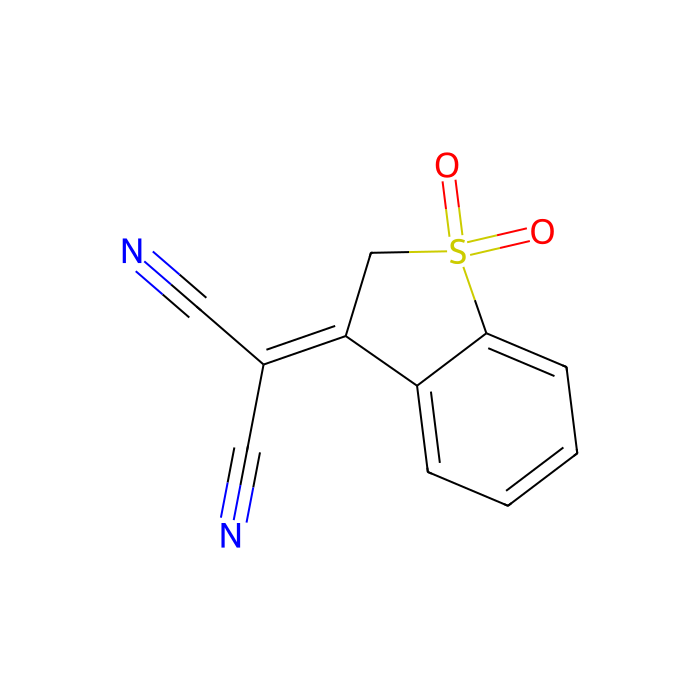 2-(1,1-Dioxidobenzo[b]thien-3(2H)-ylidene)propanedinitrile - ≥98% CAS No(74228-25-4) by Aladdin Scientific