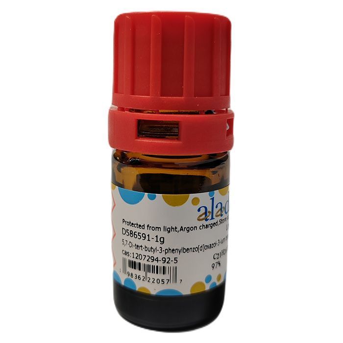 5,7-Di-tert-butyl-3-phenylbenzo[d]oxazol-3-ium tetrafluoroborate - ≥97% CAS No(1207294-92-5) by Aladdin Scientific
