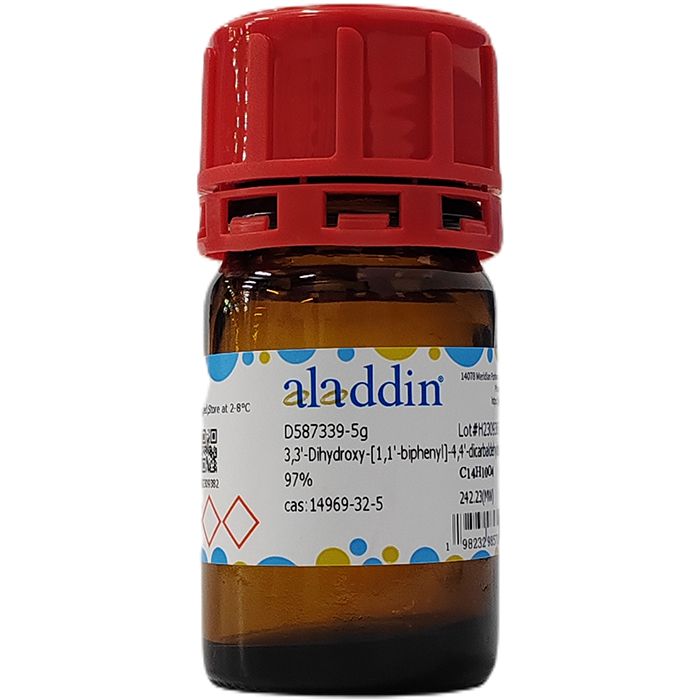 3,3'-Dihydroxy-[1,1'-biphenyl]-4,4'-dicarbaldehyde - ≥97% CAS No(14969-32-5) by Aladdin Scientific