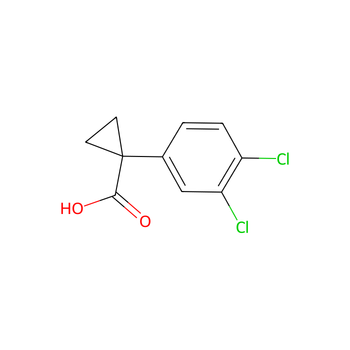 1-(3,4-Dichlorophenyl)cyclopropanecarboxylic acid - ≥98% CAS No(342386-78-1) by Aladdin Scientific