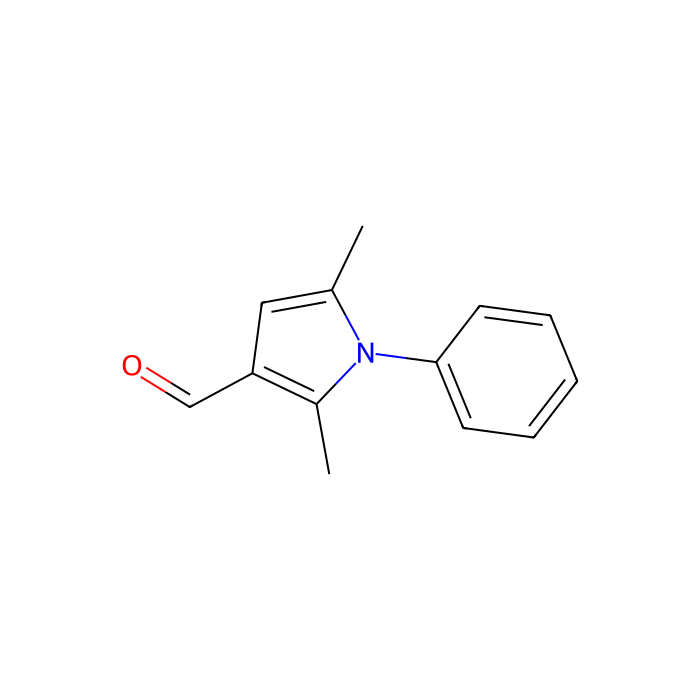 2,5-Dimethyl-1-phenyl-1H-pyrrole-3-carbaldehyde - ≥98% CAS No(83-18-1) by Aladdin Scientific
