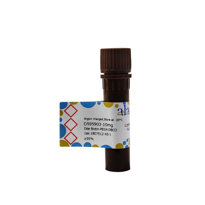 Dde Biotin-PEG4-DBCO - ≥95% CAS No(1807512-43-1) by Aladdin Scientific