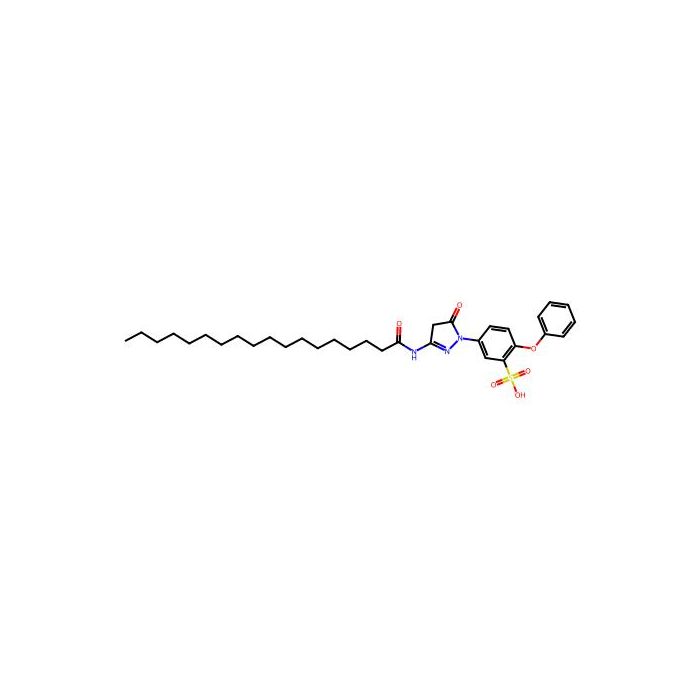 5-(4,5-Dihydro-5-oxo-3-((1-oxooctadecyl)amino)-1H-pyrazol-1-yl)-2-phenoxybenzenesulphonic acid -  CAS No(25985-53-9) by Aladdin Scientific