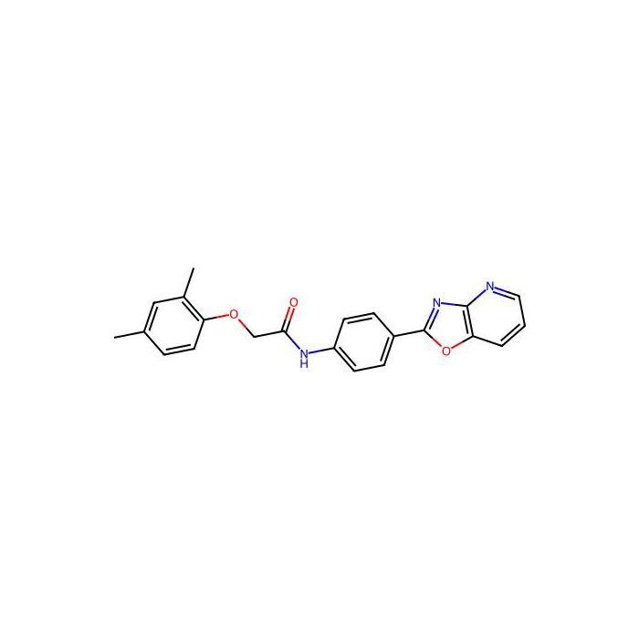 2-(2,4-dimethylphenoxy)-N-(4-[1,3]oxazolo[4,5-b]pyridin-2-ylphenyl)acetamide -  CAS No(D668629) by Aladdin Scientific