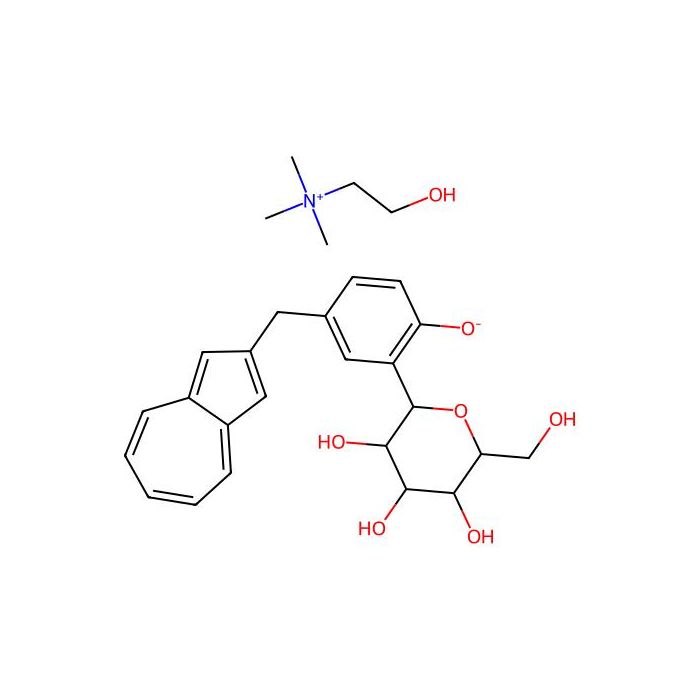 D-Glucitol, 1,5-anhydro-1-C-(5-(2-azulenylmethyl)-2-hydroxyphenyl)-, (1S)-, (2-hydroxyethyl)trimethylammonium (1:1) salt -  CAS No(918802-70-7) by Aladdin Scientific