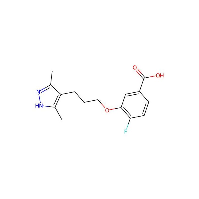 3-[3-(3,5-Dimethyl-1h-Pyrazol-4-Yl)propoxy]-4-Fluorobenzoic Acid -  CAS No(1446711-81-4) by Aladdin Scientific