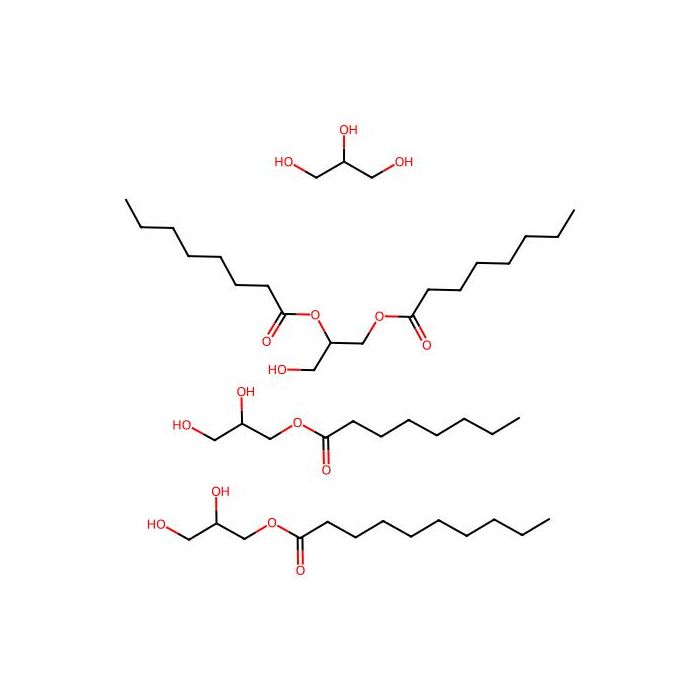 2,3-Dihydroxypropyl decanoate;2,3-dihydroxypropyl octanoate;(3-hydroxy-2-octanoyloxypropyl) octanoate;propane-1,2,3-triol -  CAS No(90683487) by Aladdin Scientific